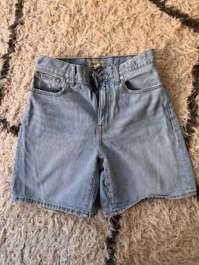 Madewell Light Blue Denim Jean Shorts